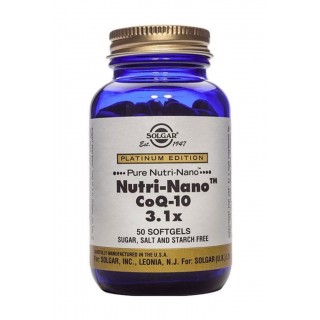 Solgar Nutri-Nano CoQ-10 3.1x 50 Kapsül Solgar Nutri-Nano CoQ-10 3.1x 50 Kapsül