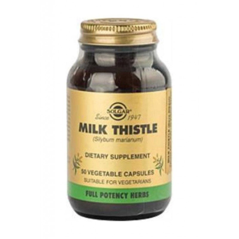 Solgar Milk Thistle 100 mg 50 Kapsül