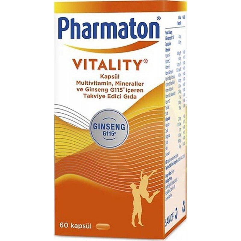 Pharmaton Vitality 60 Tablet Pharmaton Vitality 60 Tablet