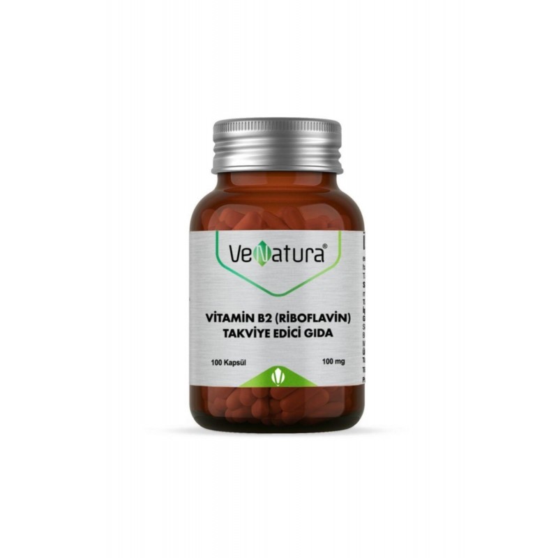 Venatura Vitamin B2 (riboflavin) 100 Kapsül