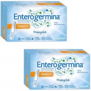 Enterogermina Family 5 ml 20 Flakon 2'li Enterogermina Family 5 ml 20 Flakon 2'li