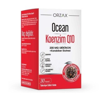 Ocean Koenzim Q10 200 mg 30 Kapsül Ocean Koenzim Q10 200 mg 30 Kapsül