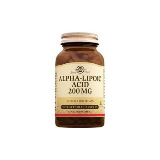 Solgar Alpha Lipoic Acid 200 mg 50 Kapsül Solgar Alpha Lipoic Acid 200 mg 50 Kapsül