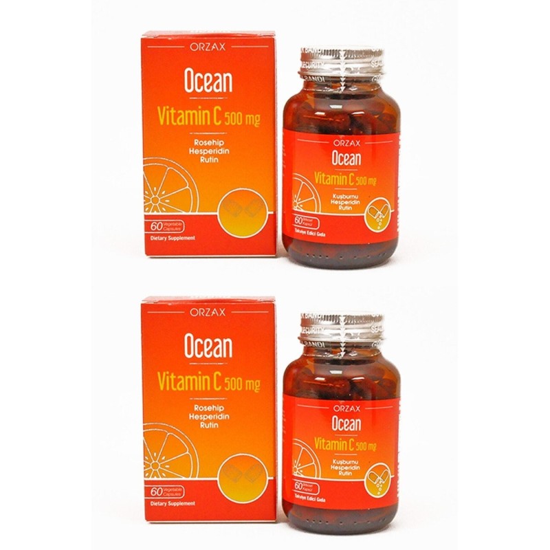 Ocean Vitamin C 500 Mg Kapsül 2 Adet