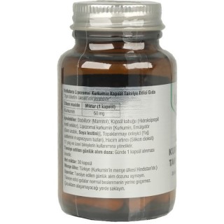 Venatura Lipozomal Kurkumin 30 Kapsül Venatura Lipozomal Kurkumin 30 Kapsül