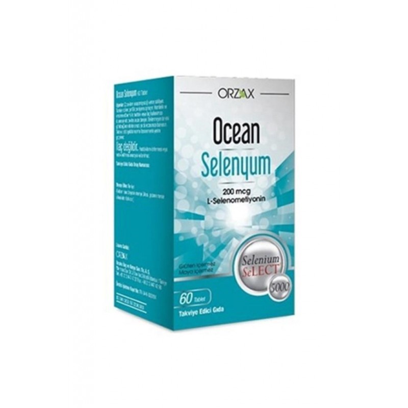 Ocean Selenyum 200 mg 60 Tablet