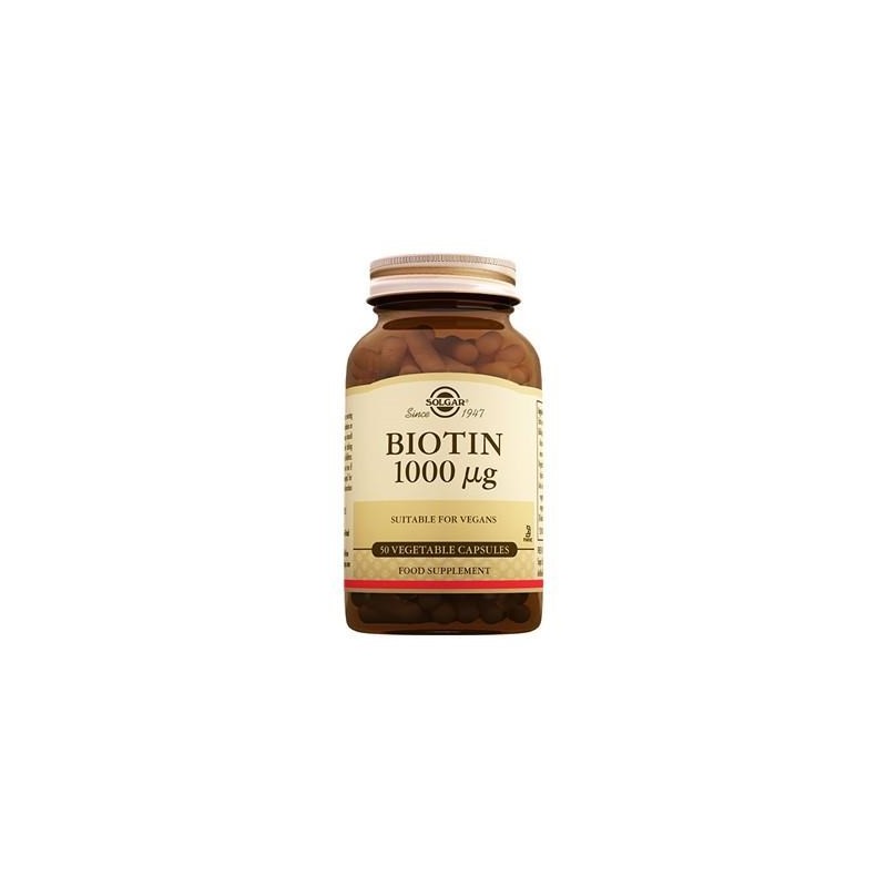Solgar Biotin 1000 mcg 50 Kapsül