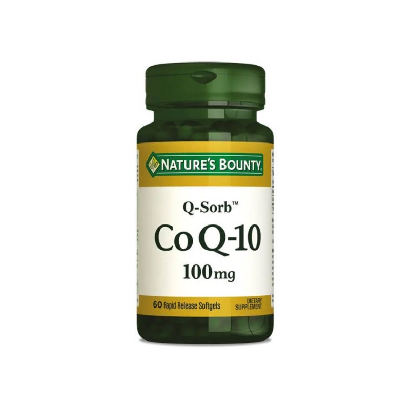 Nature's Bounty Coenzyme Q-10 100 mg (Q-Sorb) 60 Yumuşak Jelatin Kapsül