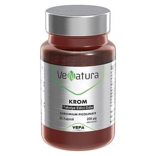 Venatura Krom Takviye Edici Gıda 90 Kapsül Venatura Krom Takviye Edici Gıda 90 Kapsül