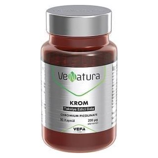 Venatura Krom Takviye Edici Gıda 90 Kapsül Venatura Krom Takviye Edici Gıda 90 Kapsül