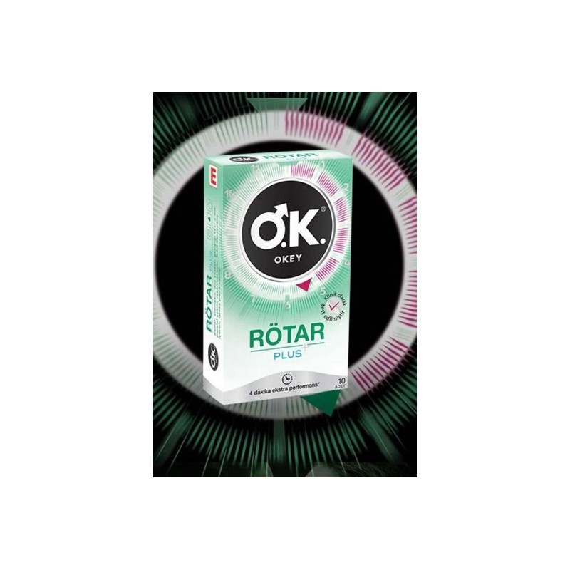 Okey Rötar Plus 10 lu Prezervatif