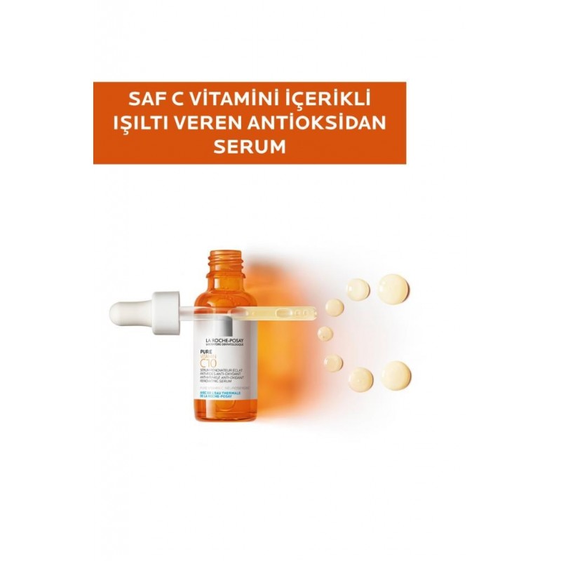 La Roche-Posay Pure Vitamin C10 Serum 30 ml La Roche-Posay Pure Vitamin C10 Serum 30 ml