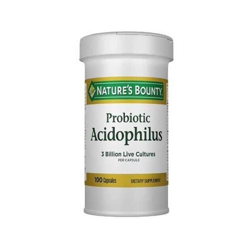 Nature's Bounty Probiotic Acidophilus With Pectin 100 Kapsü