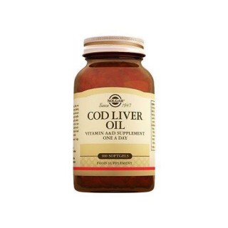 Solgar Cod Liver Oil 100 Softjel Solgar Cod Liver Oil 100 Softjel