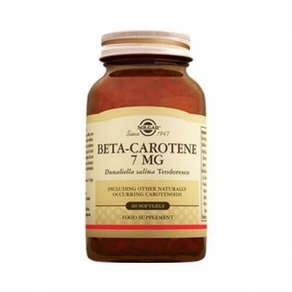 Solgar Beta Carotene 7 mg 60 Kapsül Solgar Beta Carotene 7 mg 60 Kapsül