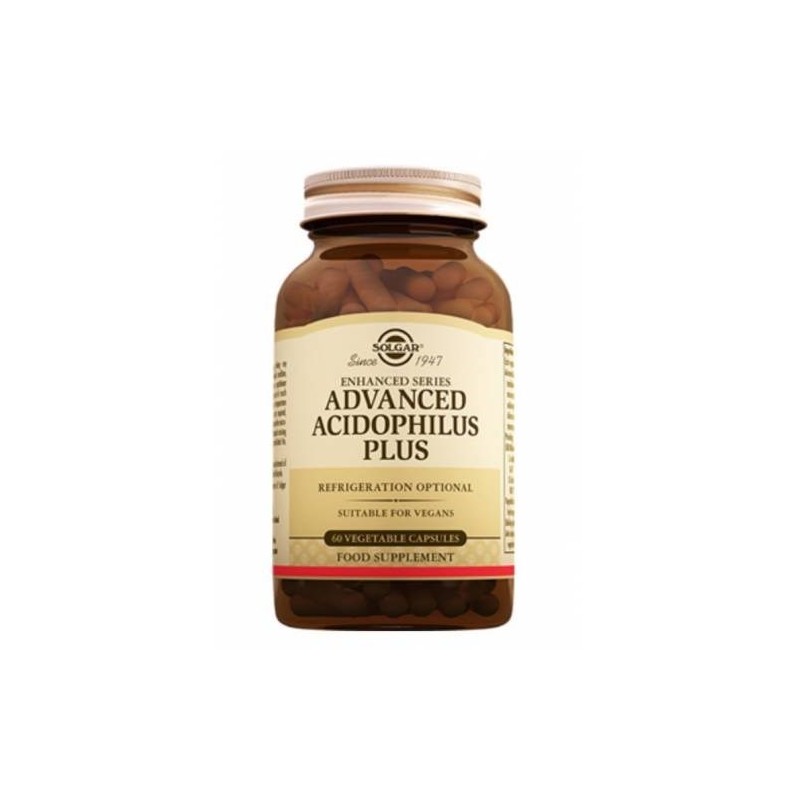 Solgar Advanced Acidophilus Plus 60 Kapsül