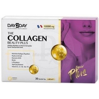DAY2DAY Collagen Liquid Plus 10.000 Mg 30 Tüp