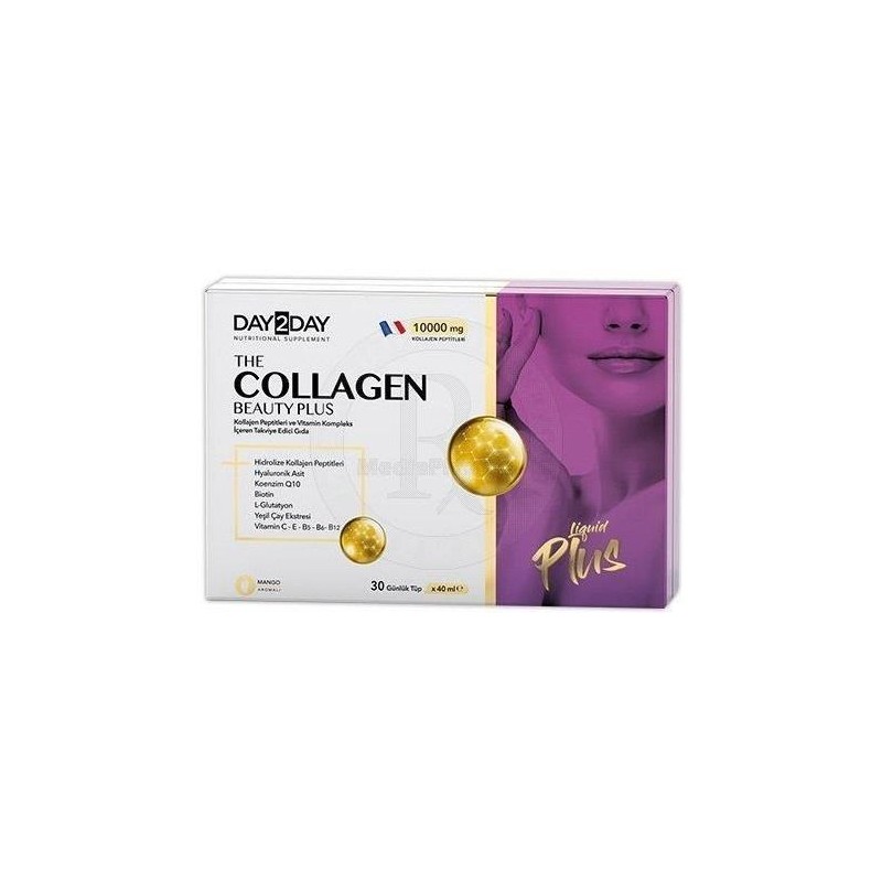DAY2DAY Collagen Liquid Plus 10.000 Mg 30 Tüp