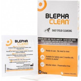 Blephaclean 20 Adet Göz Makyaj Temizleme Mendili Blephaclean 20 Adet Göz Makyaj Temizleme Mendili