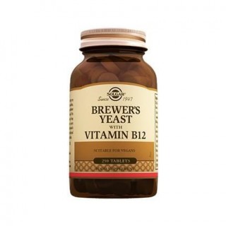Solgar Brewer s Yeast with Vitamin B12 250 Tablet Solgar Brewer s Yeast with Vitamin B12 250 Tablet