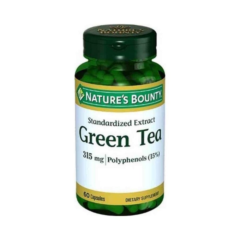 Nature 's Bounty Green Tea 315 mg 60 Kapsül