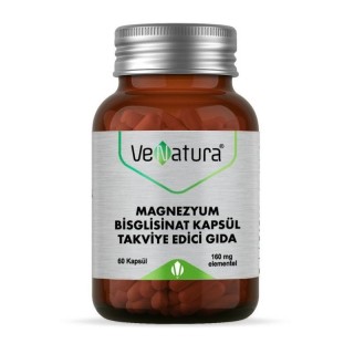 Venatura Magnezyum Bisglisinat 60 Kapsül Venatura Magnezyum Bisglisinat 60 Kapsül