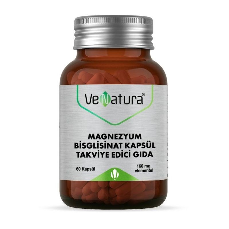 Venatura Magnezyum Bisglisinat 60 Kapsül Venatura Magnezyum Bisglisinat 60 Kapsül