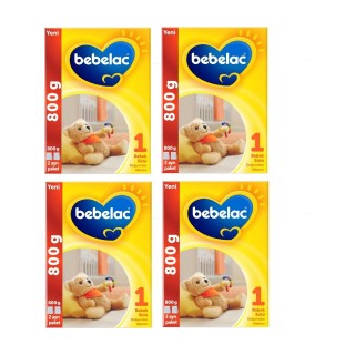 Bebelac 1 Bebek Sütü 800 gr 4 Adet