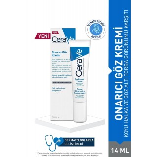 CeraVe Koyu Halka ve Göz Altı Torba Görünümü Karşıtı Onarıcı Göz Kremi 14ml