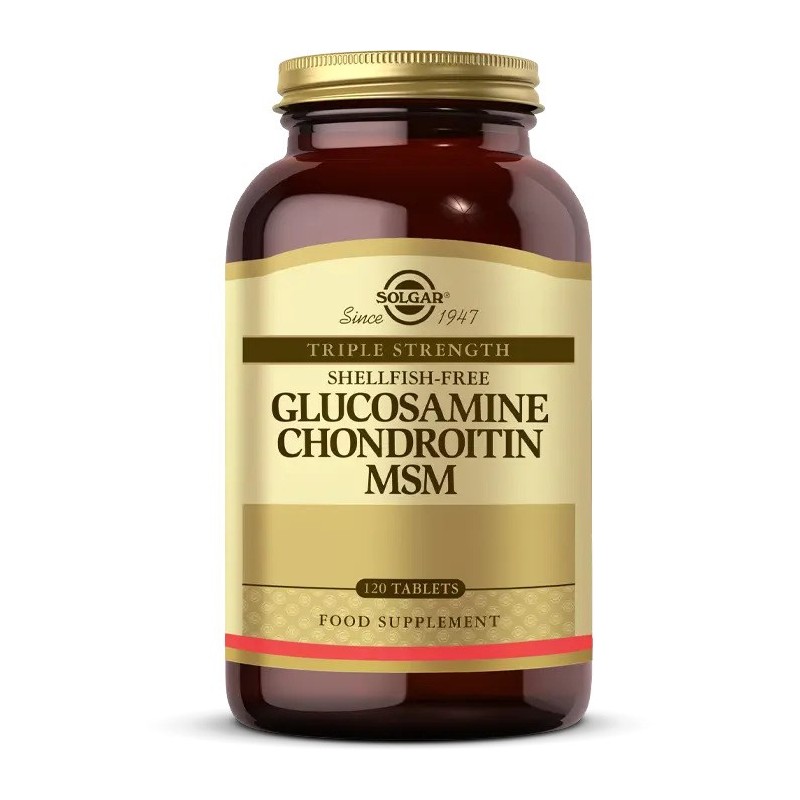 Solgar Glucosamine Chondroitin MSM 120 Tablet
