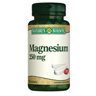 Nature's Bounty Magnesium 250 mg 60 Tablet Nature's Bounty Magnesium 250 mg 60 Tablet