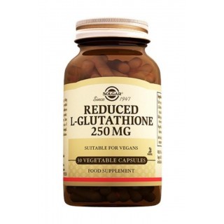 Solgar Reduced L-Glutathione 250 mg 30 Kapsül Solgar Reduced L-Glutathione 250 mg 30 Kapsül