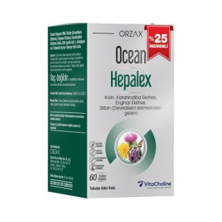 Ocean Hepalex 60 Yumuşak Kapsül - %25 İndirimli Ocean Hepalex 60 Yumuşak Kapsül - %25 İndirimli