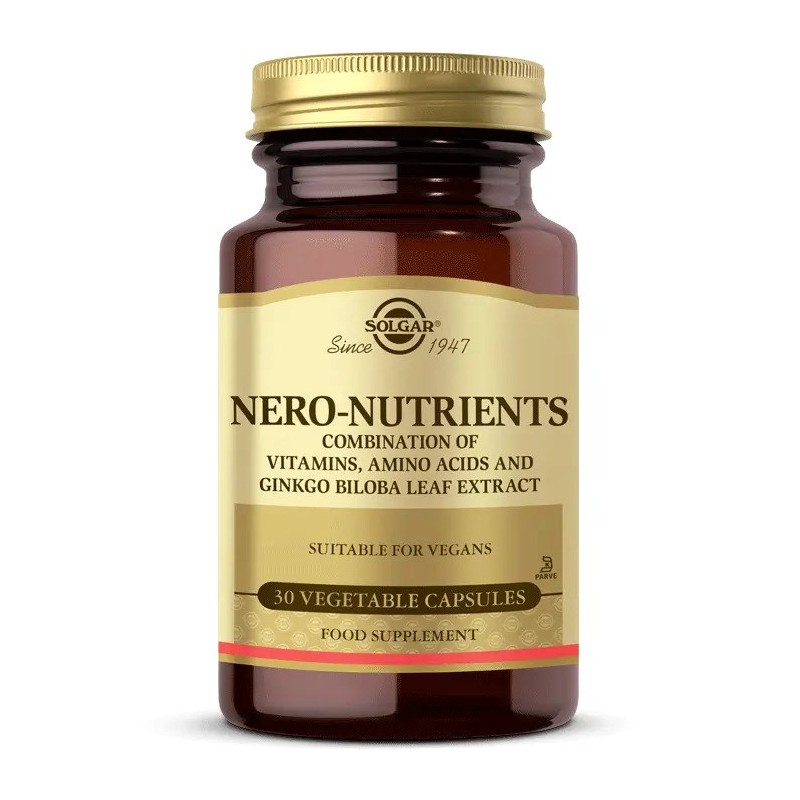 Solgar Nero Nutrients 30 Kapsül Multivitamin Solgar Nero Nutrients 30 Kapsül Multivitamin