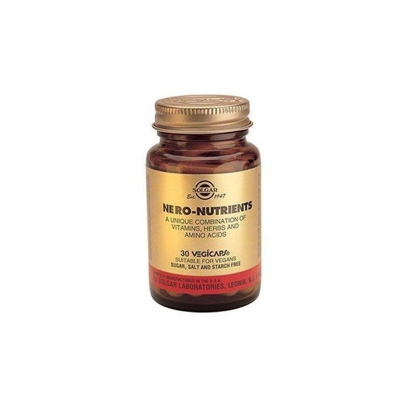 Solgar Nero Nutrients 30 Kapsül Multivitamin Solgar Nero Nutrients 30 Kapsül Multivitamin