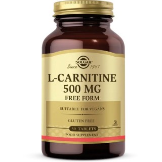 Solgar Maxi L-Carnitine 500 mg 30 Tablet Solgar Maxi L-Carnitine 500 mg 30 Tablet