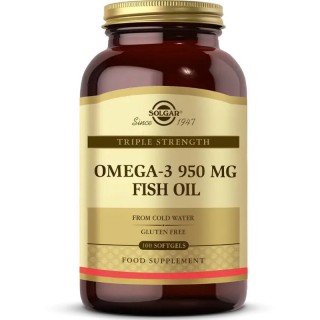 Solgar Omega 3 950 mg 100 Kapsül Balık Yağı Solgar Omega 3 950 mg 100 Kapsül Balık Yağı