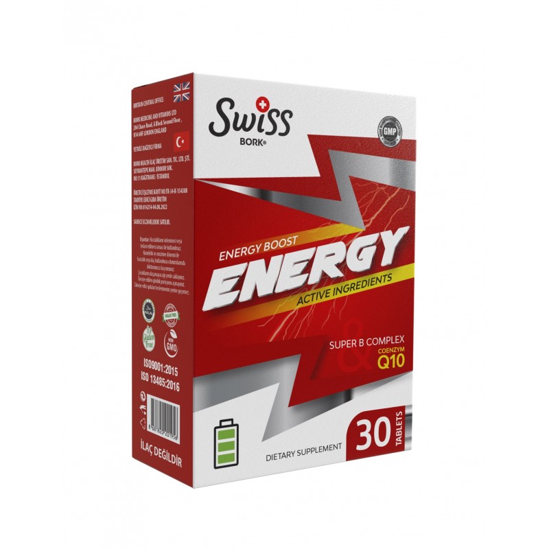 Swiss Bork Energy Multivitamin 30 Kapsül