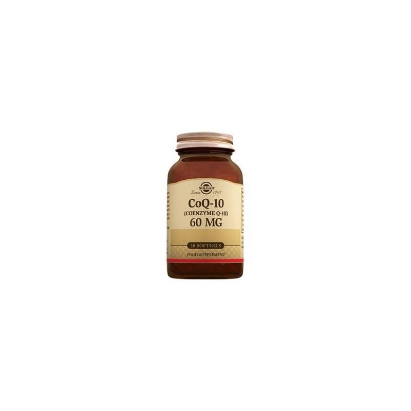 Solgar Coenzyme Q-10 60 mg 30 Kapsül Antioksidan