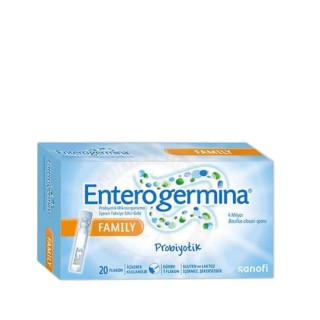 Enterogermina Famıly 5 ml x 20 Flakon Probiyotik Enterogermina Famıly 5 ml x 20 Flakon Probiyotik