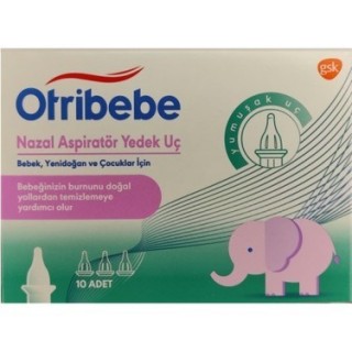 Otribebe Nazal Aspiratörü 10 Adet Yedek Uç - 2 Kutu Otribebe Nazal Aspiratörü 10 Adet Yedek Uç - 2 Kutu