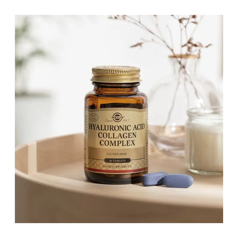 Solgar Hyaluronic Acid Collagen Complex 120 mg 30 Tablet 2'li