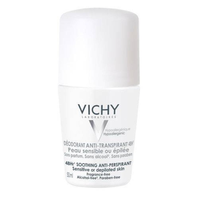 Vichy Sensitive Terleme Karşıtı 50 ml Hassas Cilt Deo Roll-On