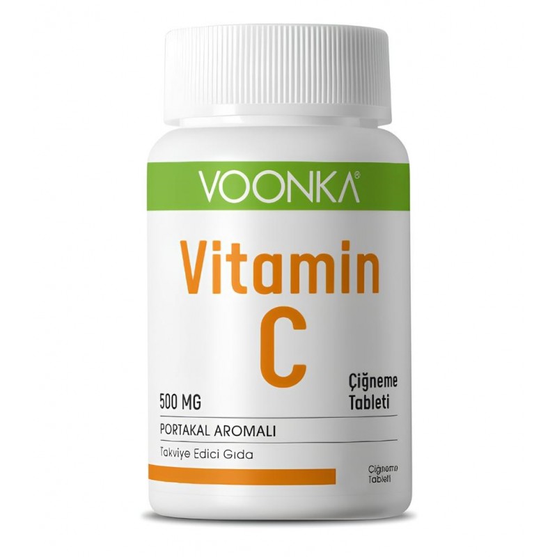Voonka Vitamin C Çiğneme Tablet