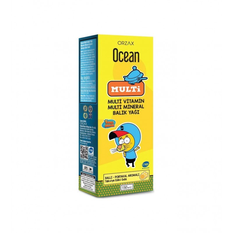 Ocean Multi Omega 3 150 ml Şurup