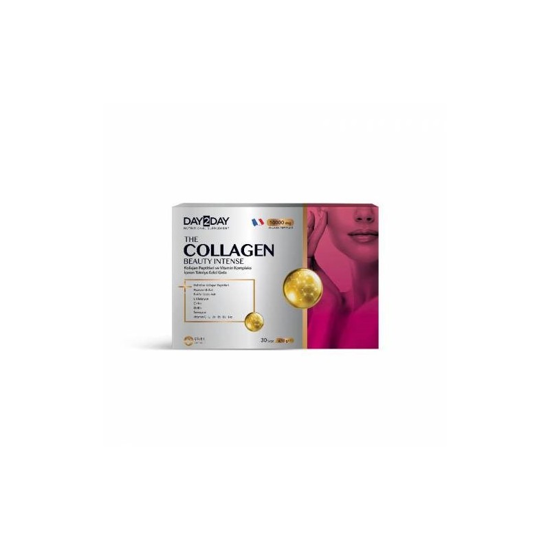 Day2Day The Collagen Beauty Intense 10000 mg 30 Şase Çilek