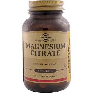 Solgar Magnesium Citrate 200 mg 60 Tablet Mineral Solgar Magnesium Citrate 200 mg 60 Tablet Mineral