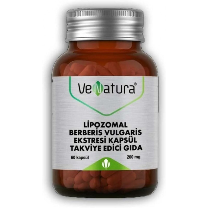 Venatura Lipozomal Berberis Vulgaris Ekstresi 60 Kapsül