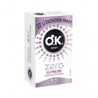 Okey Zero Extreme 20'li Prezervatif
