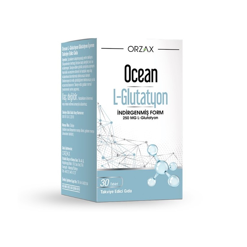 Ocean L-Glutatyon 250 mg 30 Tablet